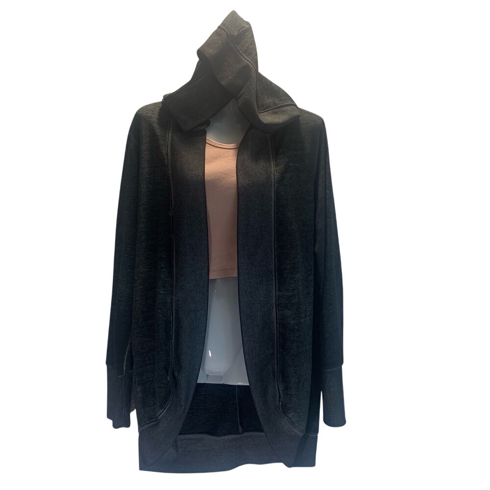Women's Black‎ Hooded Sweater